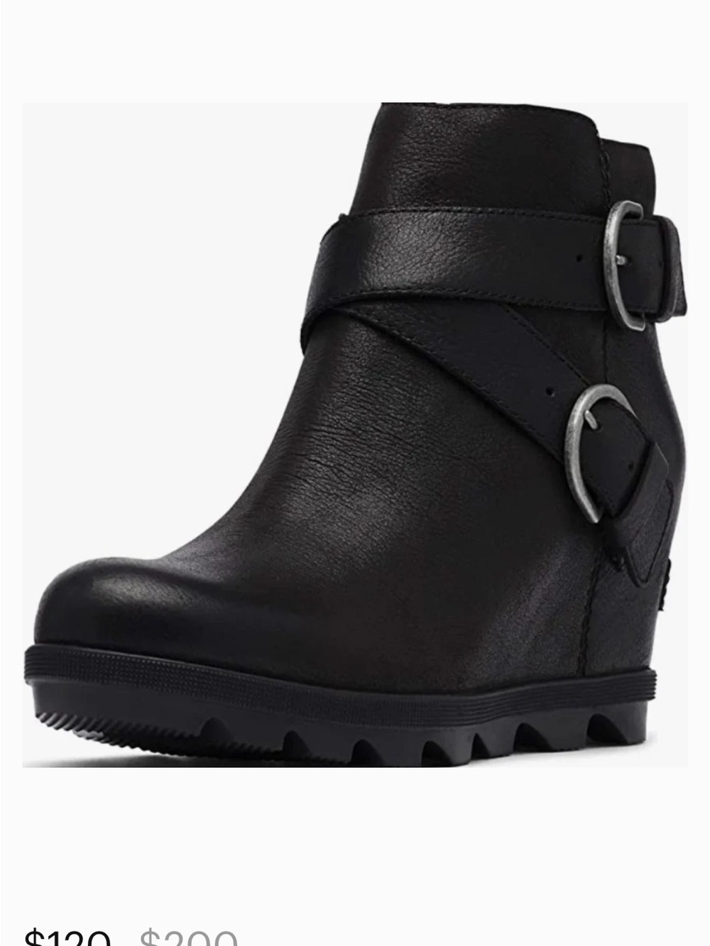 Sorel Joan Of Arctic Wedge II Buckle Boot Women's Size 10